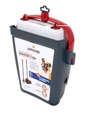 Load image into Gallery viewer, Petmate Clean Response Swivel Bin & Rake Durable Plastic Pooper Scooper Gray/Red