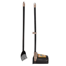 Load image into Gallery viewer, Petmate 71034 Arm &amp; Hammer Swivel Bin &amp; Rake Pooper Scooper, Scented Bags Included, One Size, Black/Penny
