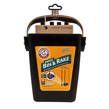 Load image into Gallery viewer, Petmate 71034 Arm &amp; Hammer Swivel Bin &amp; Rake Pooper Scooper, Scented Bags Included, One Size, Black/Penny
